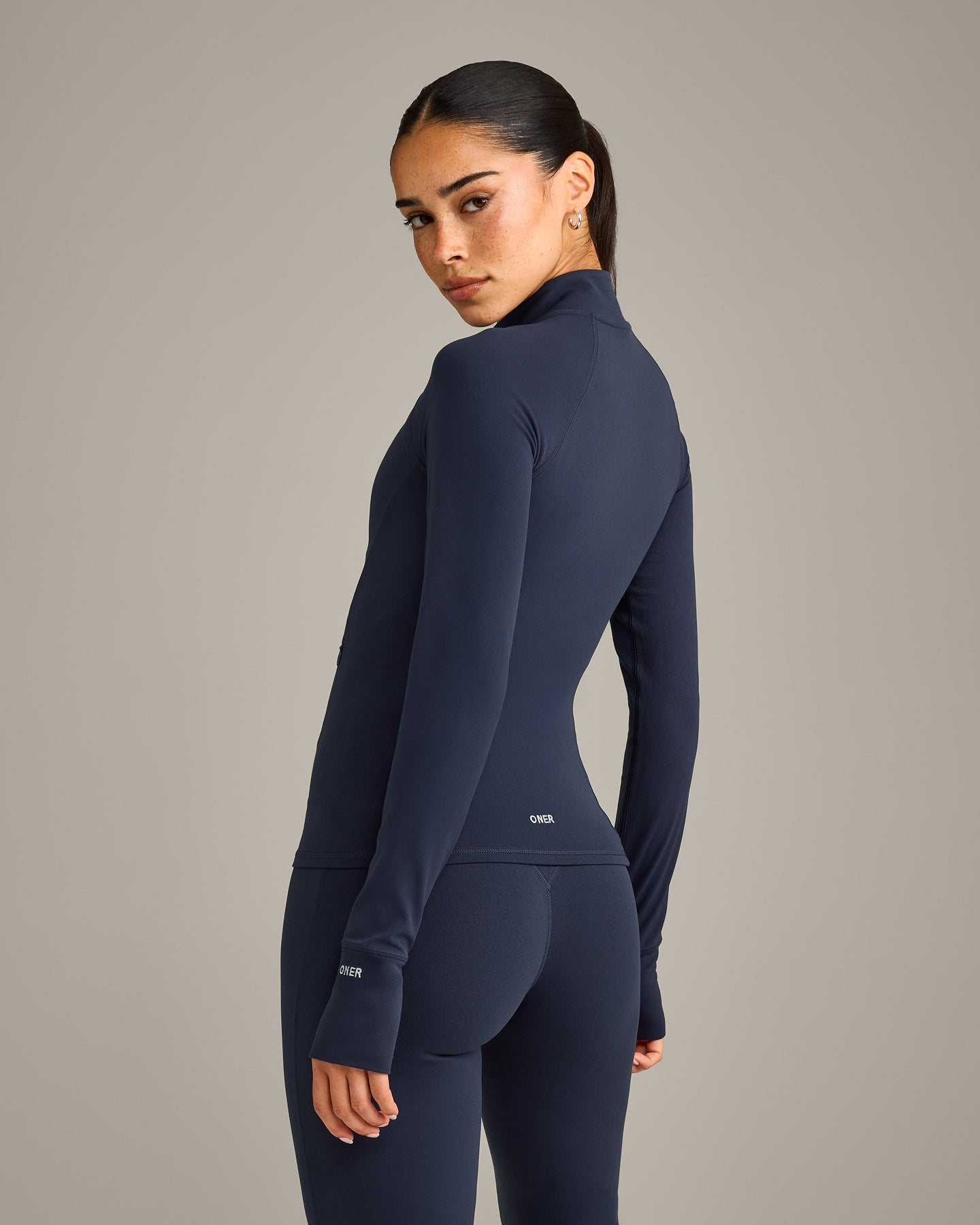 SoftMotion™ Jacket with Gray Logo | True Blue