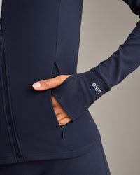 SoftMotion™ Jacket with Gray Logo | True Blue