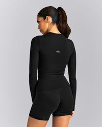 SoftMotion™ Long Sleeve Top | Black