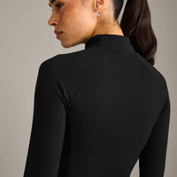 SoftMotion™ Mid Jacket with Gray Logo | Black