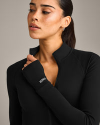 SoftMotion™ Mid Jacket with Gray Logo | Black