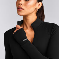 SoftMotion™ Mid Jacket with Gray Logo | Black
