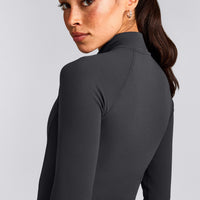 SoftMotion™ Mid Jacket with Gray Logo | Coal