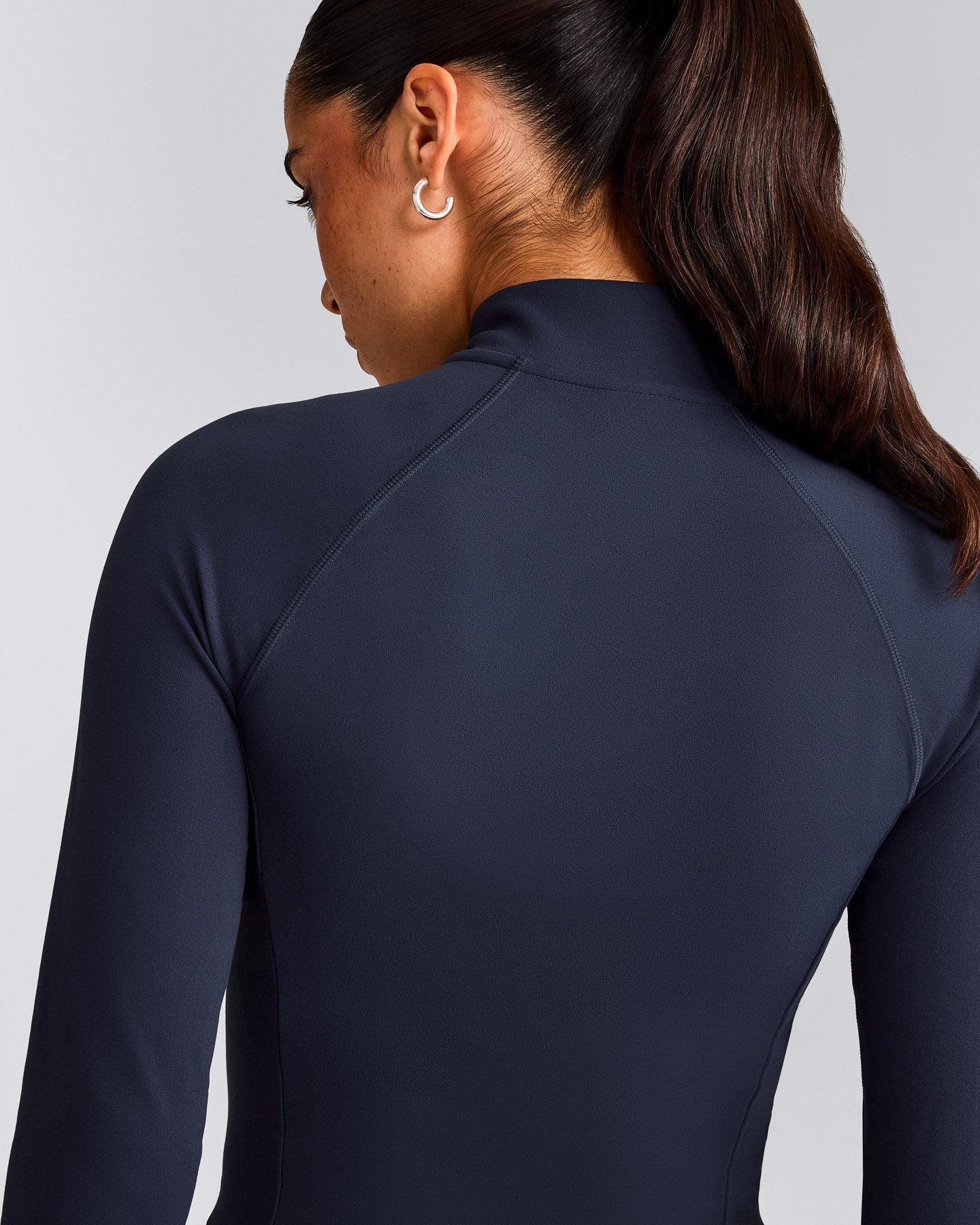 SoftMotion™ Mid Jacket with Gray Logo | True Blue