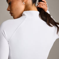 SoftMotion™ Mid Jacket with Gray Logo | White