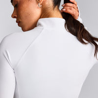 SoftMotion™ Mid Jacket with Gray Logo | White