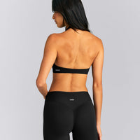 SoftMotion™ Minimal Halter Neck Bralette New Branding | Black