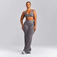 SoftMotion™ Scoop Back Bralette | Ash Gray