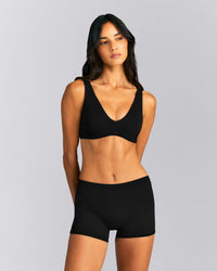 SoftMotion™ Scoop Back Bralette New Branding | Black