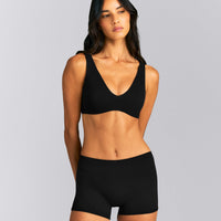 SoftMotion™ Scoop Back Bralette New Branding | Black