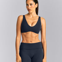 SoftMotion™ Scoop Back Bralette | True Blue