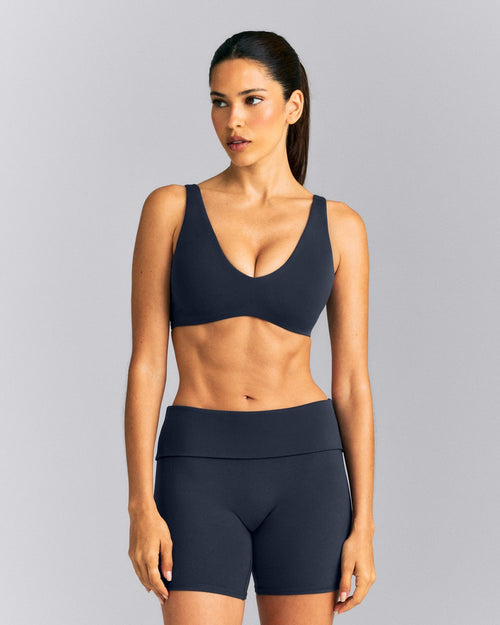 SoftMotion™ Scoop Back Bralette | True Blue
