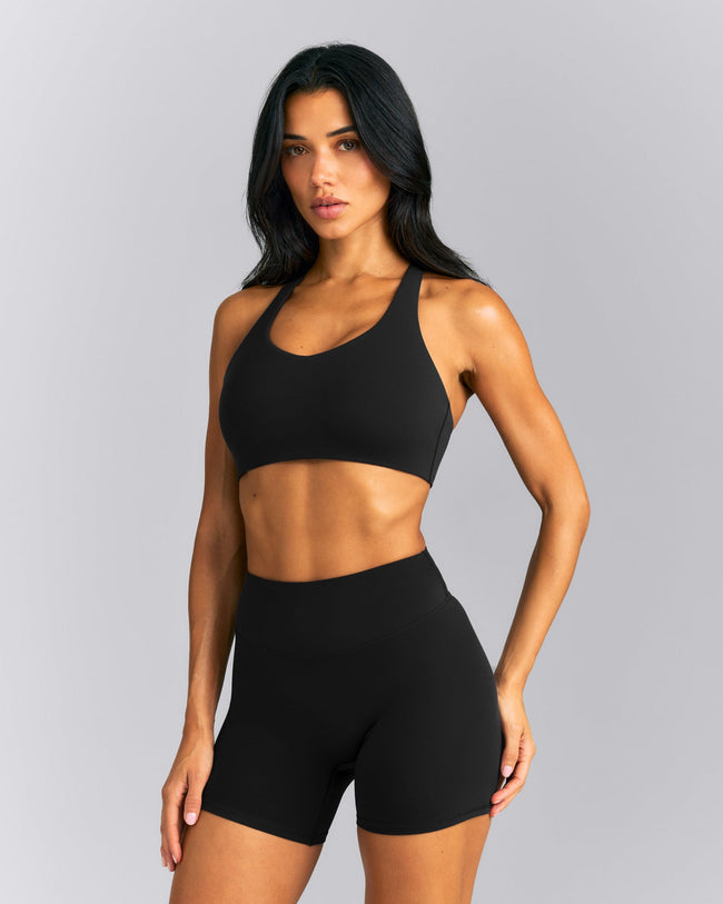 SoftMotion™ Sports Bra | Black