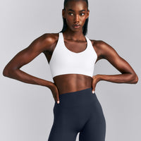 SoftMotion™ Sports Bra | White