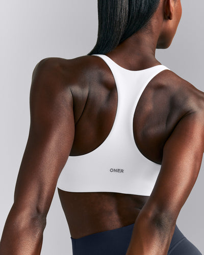 SoftMotion™ Sports Bra | White