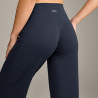 SoftMotion™ Straight Leg Pants with Gray Logo | True Blue