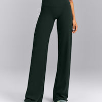 SoftMotion™ Straight Leg Pants | Emerald Noir