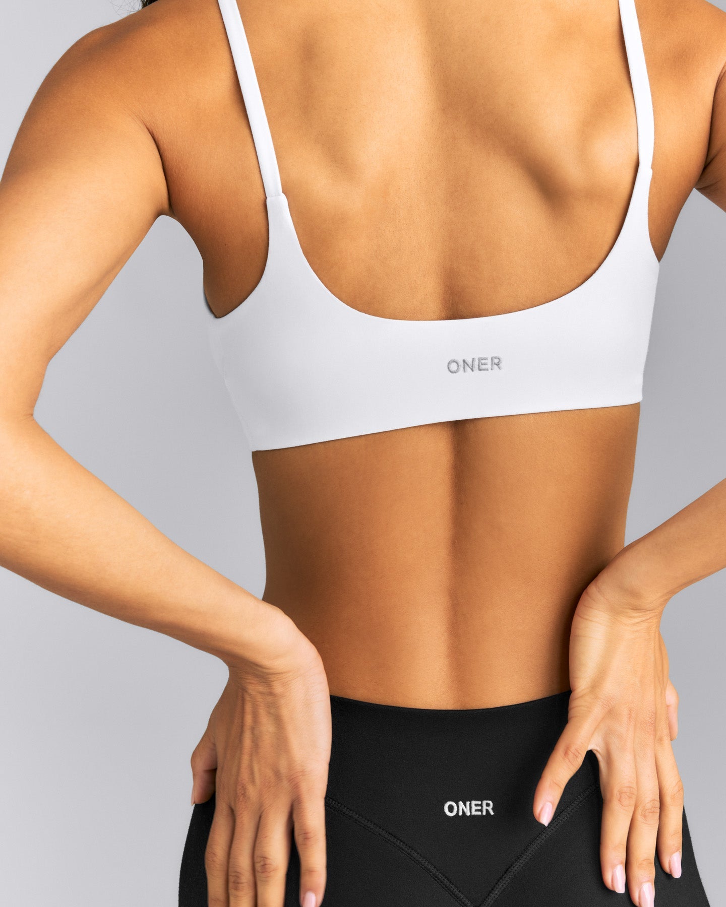 SoftMotion™ Strappy Sports Bra | White