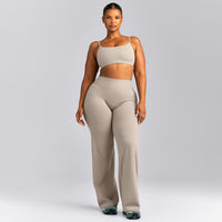 SoftMotion™ Strappy Sports Bra | Warm Sand