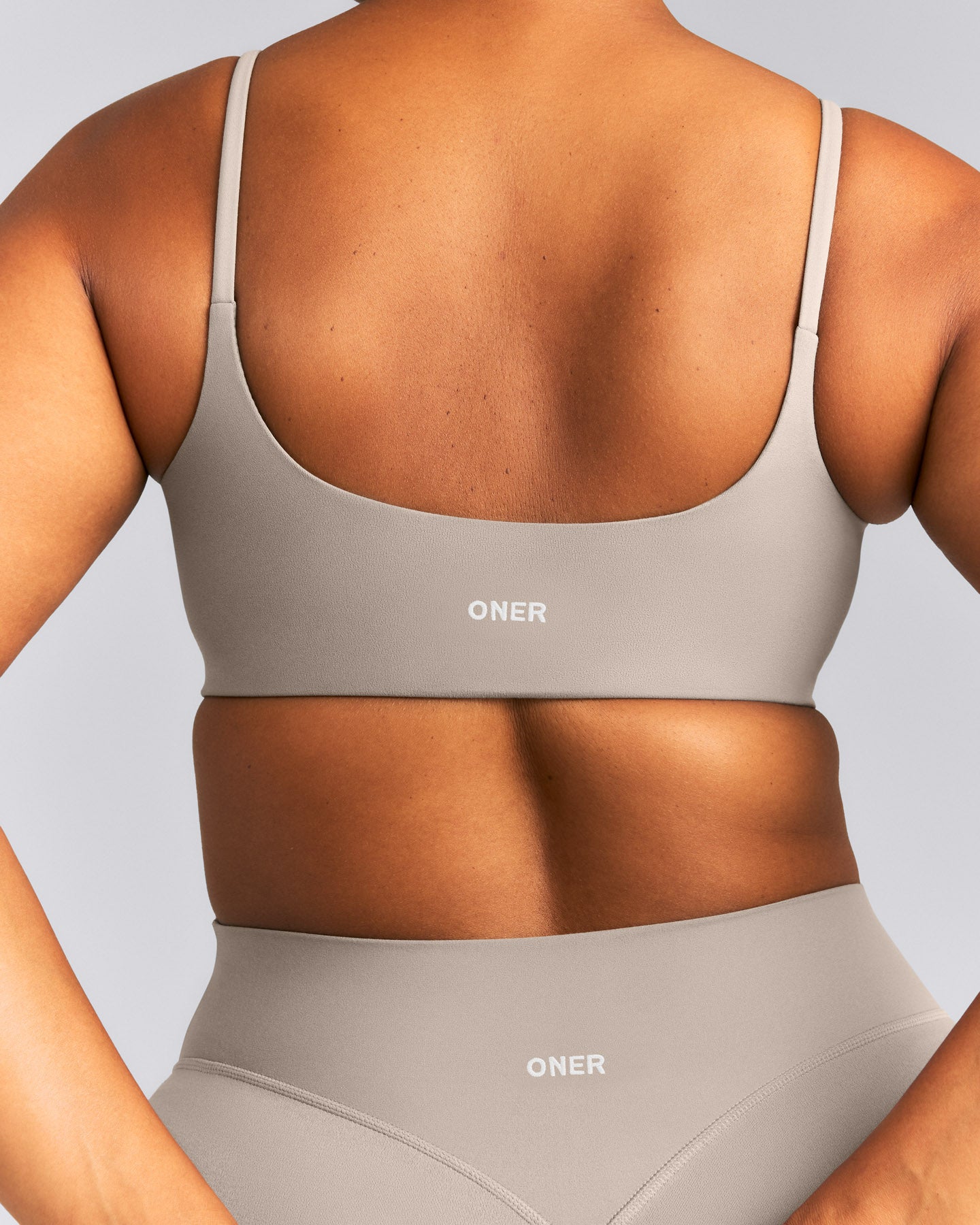 SoftMotion™ Strappy Sports Bra | Warm Sand