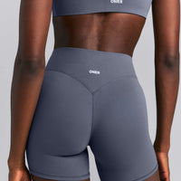 SoftMotion™ Wrap Shorts 6" | Granite Blue