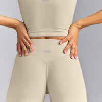 SoftMotion™ Wrap Straight Leg Pants | Oatmeal