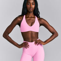 UnifiedMove™ Cross Back Sports Bra | Power Pink