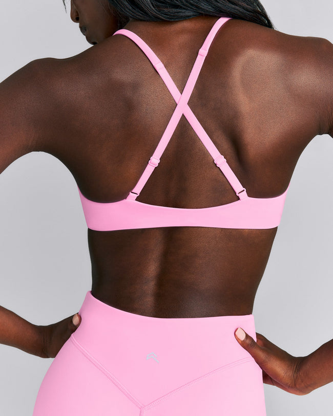 UnifiedMove™ Cross Back Sports Bra | Power Pink