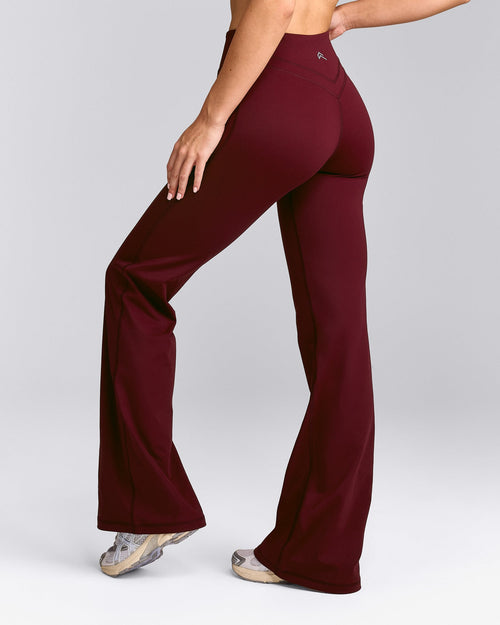 UnifiedMove™ Wrap Flared Pants | Rosewood