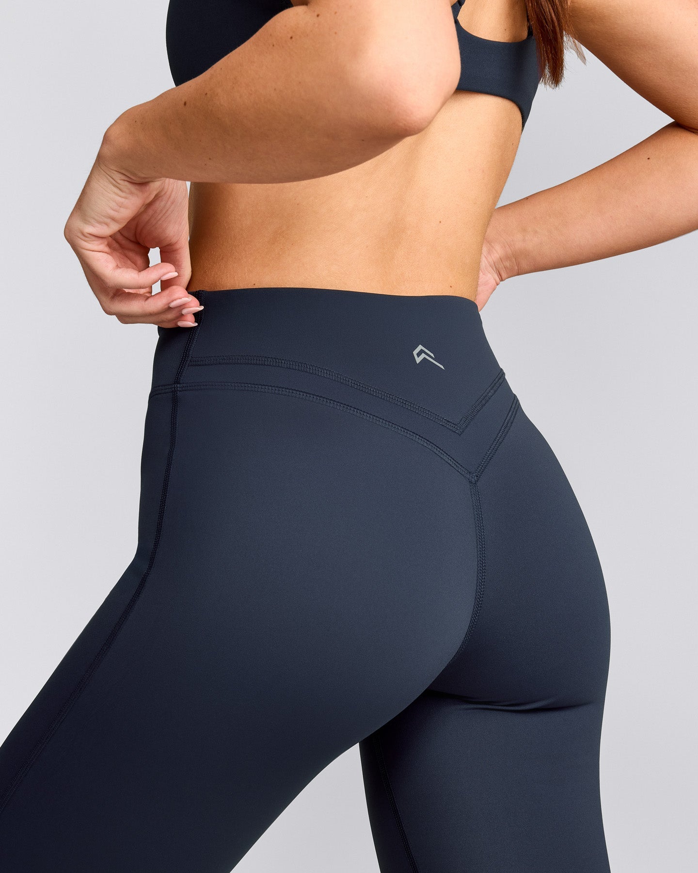 UnifiedMove™ Wrap Flared Pants with Reflective Logo | True Blue