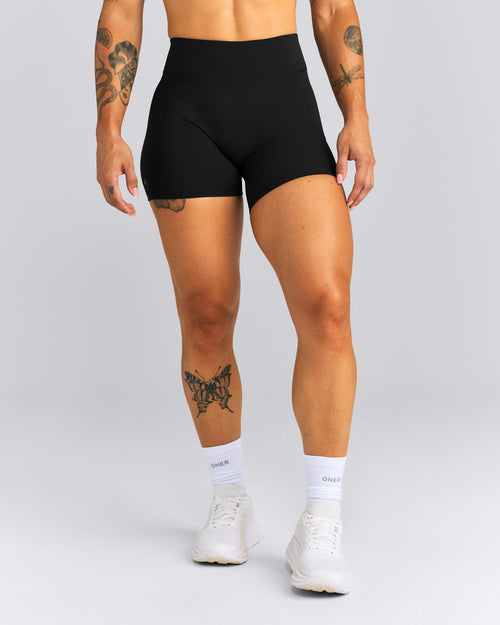 UnifiedMove™ High Waist Shorts 6" | Black