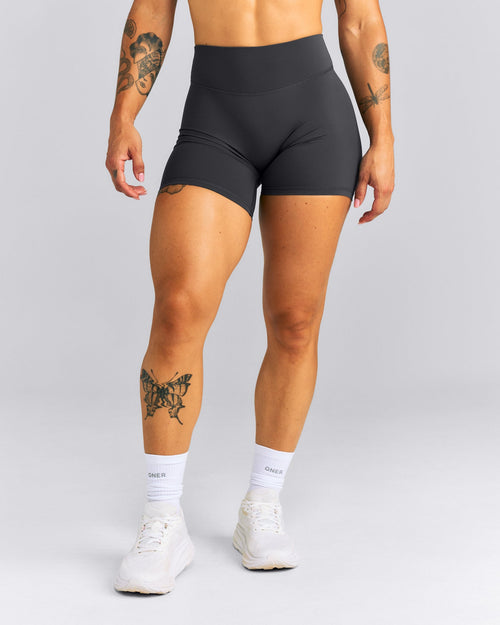 UnifiedMove™ High Waist Shorts 6" | Coal