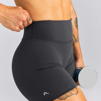 UnifiedMove™ High Waist Shorts 6" New Branding | Coal