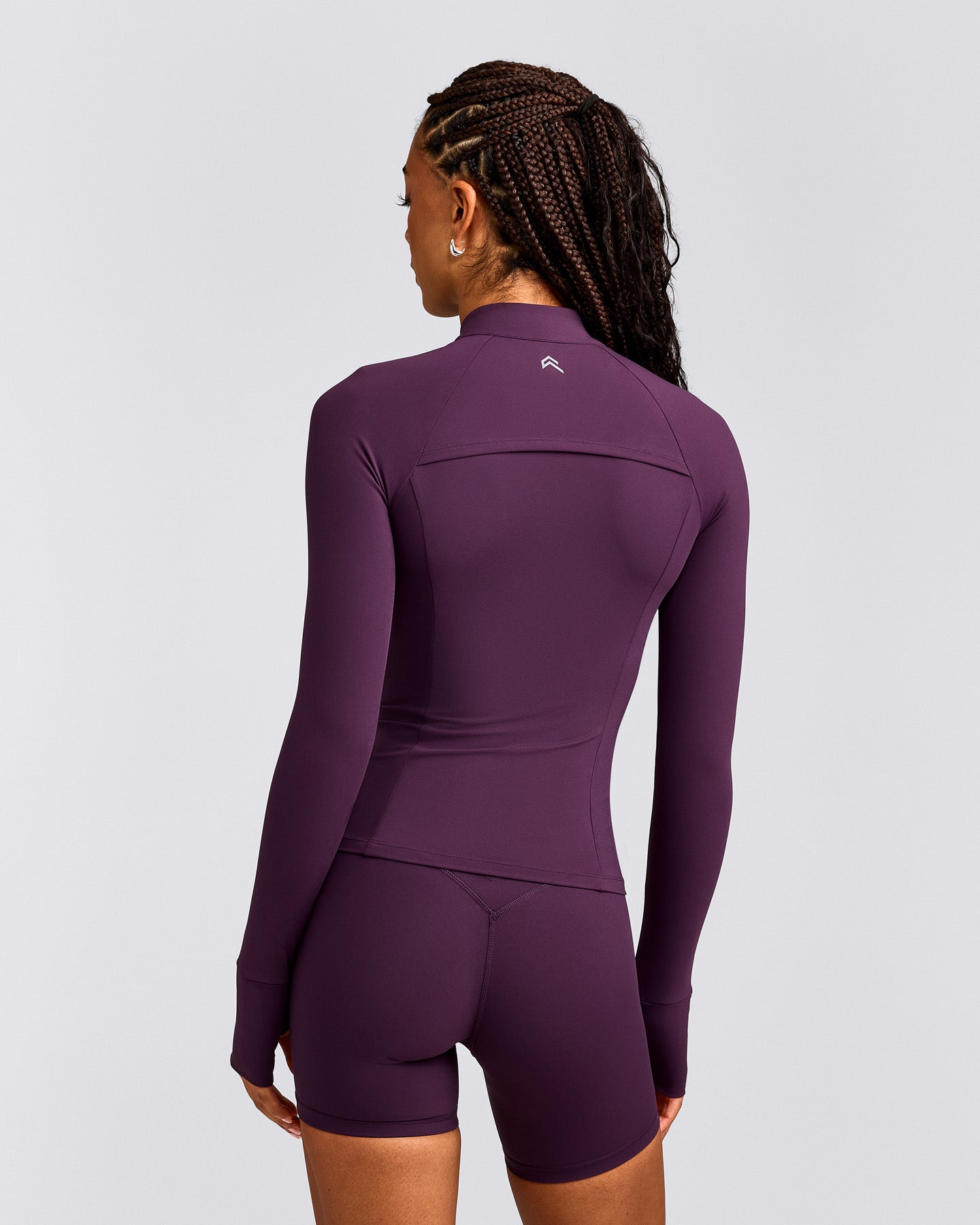 UnifiedMove™ Pocket Jacket with Reflective Logo | Blackberry Purple