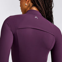 UnifiedMove™ Pocket Jacket with Reflective Logo | Blackberry Purple