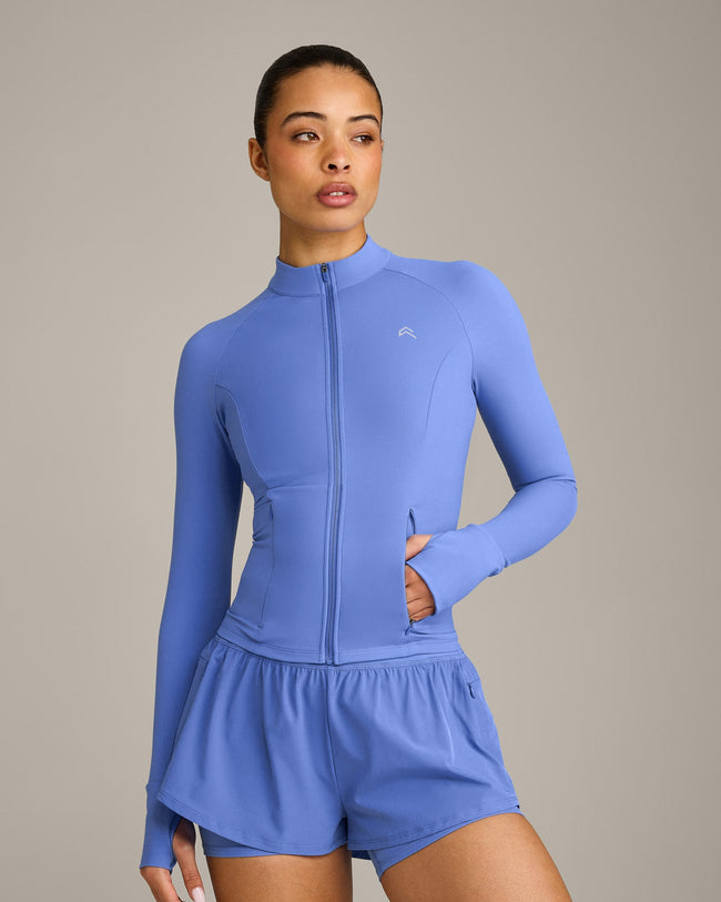 UnifiedMove™ Jacket with Reflective Logo | Glaucous Blue