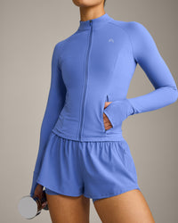 UnifiedMove™ Jacket with Reflective Logo | Glaucous Blue