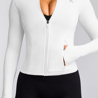 UnifiedMove™ Pocket Jacket with Reflective Logo | White