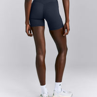 UnifiedMove™ High Waisted Pocket Shorts with Bonding | True Blue
