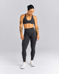 UnifiedMove™ High Waisted Pocket Leggings with Bonding New Branding | Coal