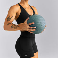 UnifiedMove™ High Waisted Pocket Shorts with Bonding New Branding | Black