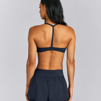 UnifiedMove™ T Back Minimal Bralette | True Blue