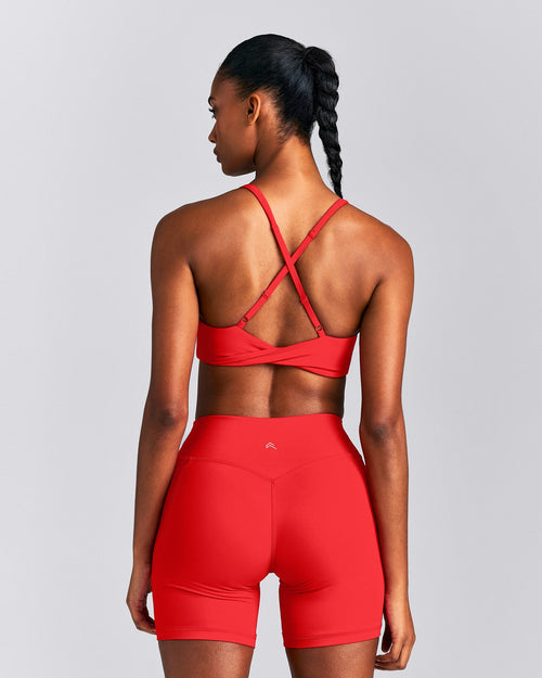 UnifiedMove™ Micro Bralette | Muscle Mommy Red