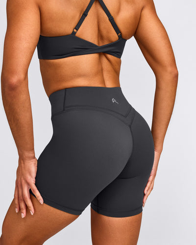 UnifiedMove™ Wrap Shorts 6" with Reflective Logo | Coal