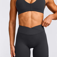 UnifiedMove™ Wrap Shorts 6" with Reflective Logo | Coal
