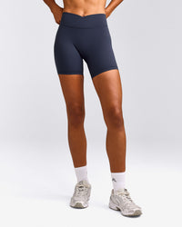 UnifiedMove™ Wrap Shorts 6" with Reflective Logo | True Blue