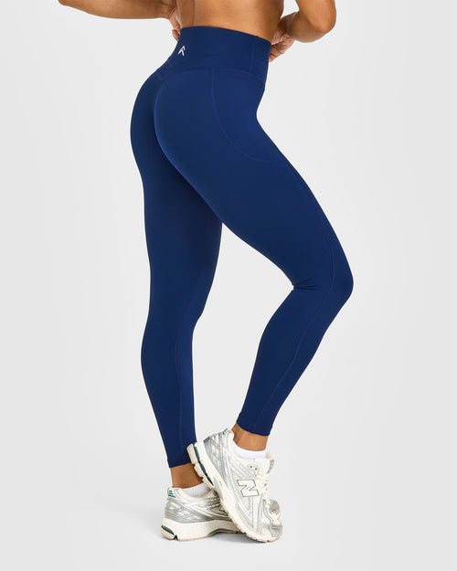 QUEENIEKE Women Yoga Leggings Classic 5.5 Inch High Waist Running Pants