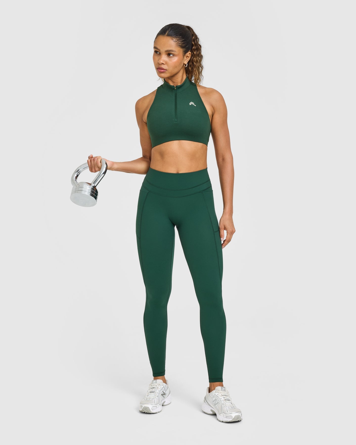 UnifiedMove™ High Waisted Pocket Leggings | Racing Green