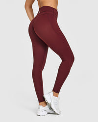 UnifiedMove™ High Waisted Pocket Leggings | Rosewood