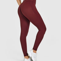 UnifiedMove™ High Waisted Pocket Leggings | Rosewood